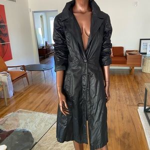 Betsey Johnson Faux Fur Lined Trench